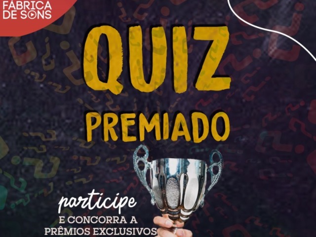 Quiz para Alunos da Fábrica de Sons