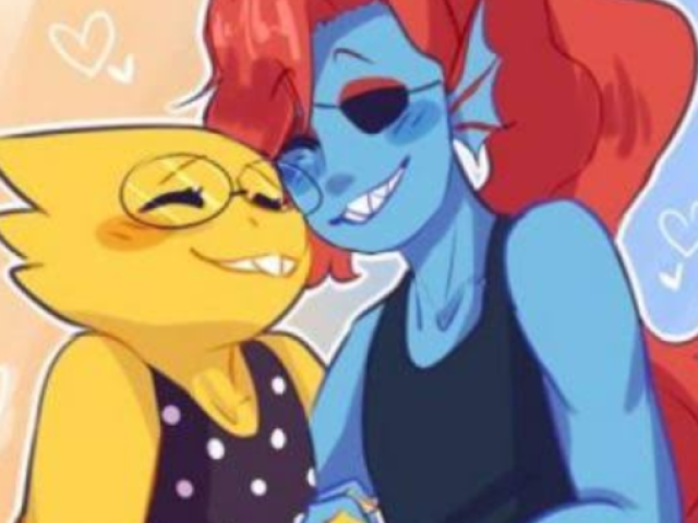 Aphyne(Undyne x Alphys)