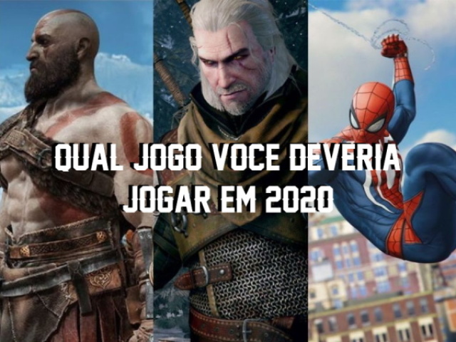 🎮 Qual jogo você deveria jogar em 2020?