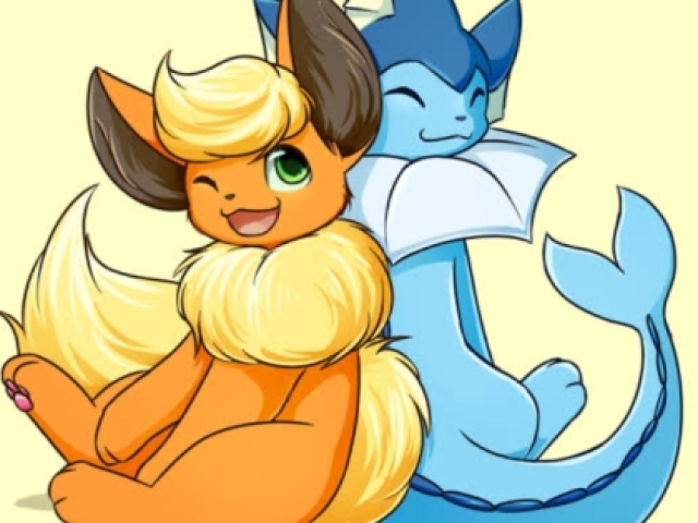 Vaporeon x Flareon