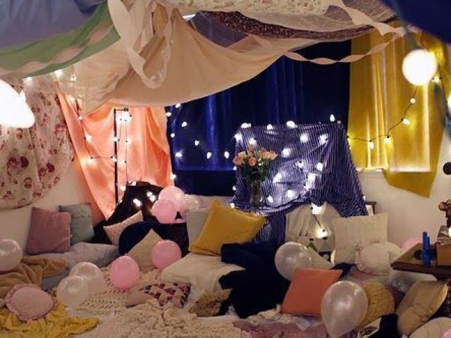 Monte a sua festa de pijama