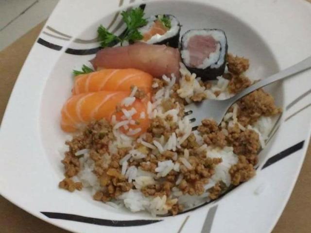 Sushi e arroz