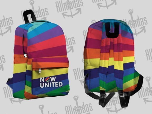 Uma mochila do Now United!