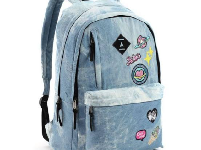 Mochila gins azul Tumblr?