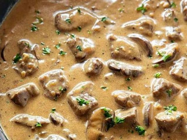Strogonoff de Carne!