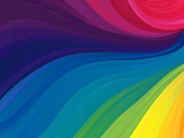 Cores vibrantes