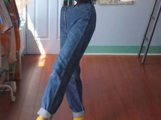 Calça Jeans Solta