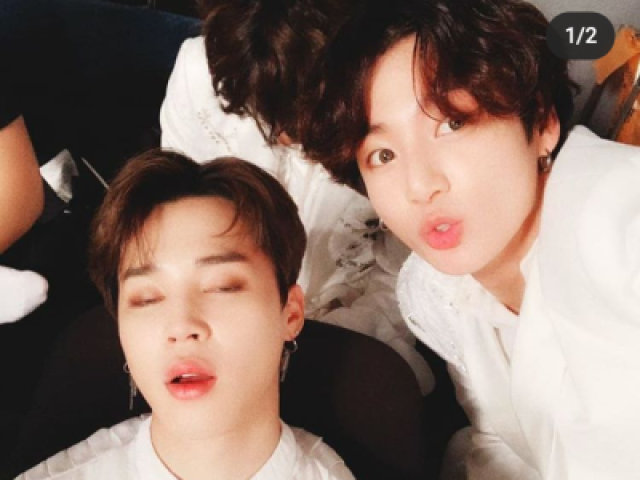 Jungkook e Jimin sim o resto não!