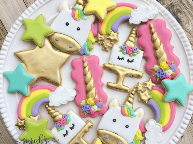 biscoito de unicornio