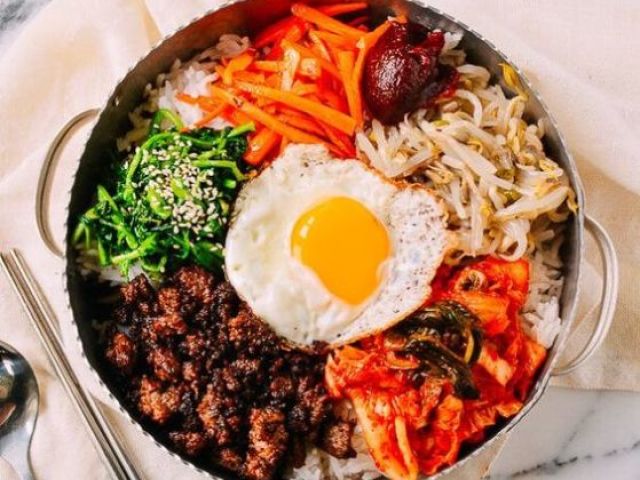 Tradicional bibimbap