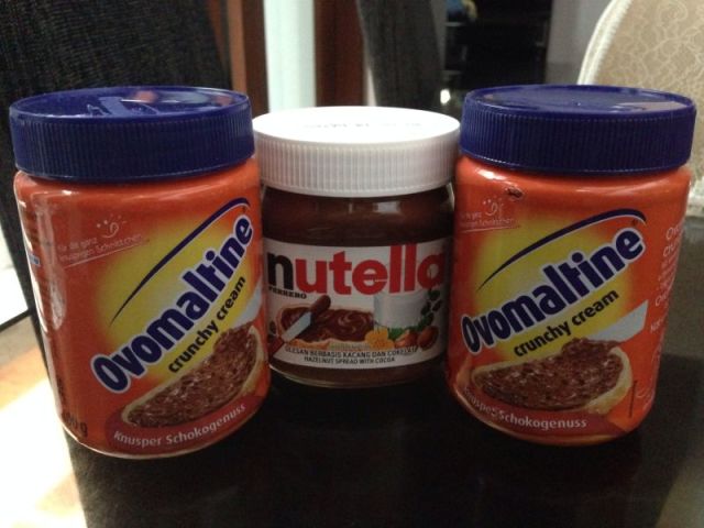 Ovomaltine e nutella