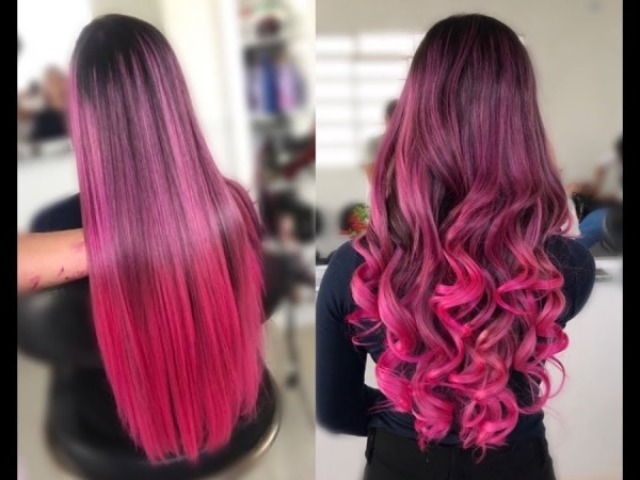 Cabelo rosa