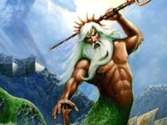 Poseidon deus do mar