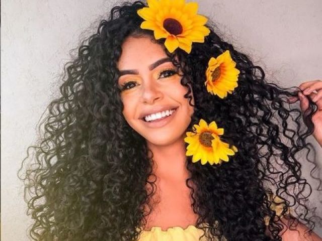 Foto com Flores