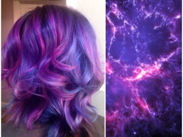 CABELO ROXO GALÁXIA