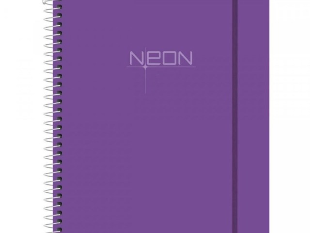 caderno roxo