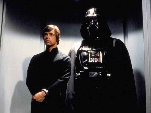 luke e darth vader