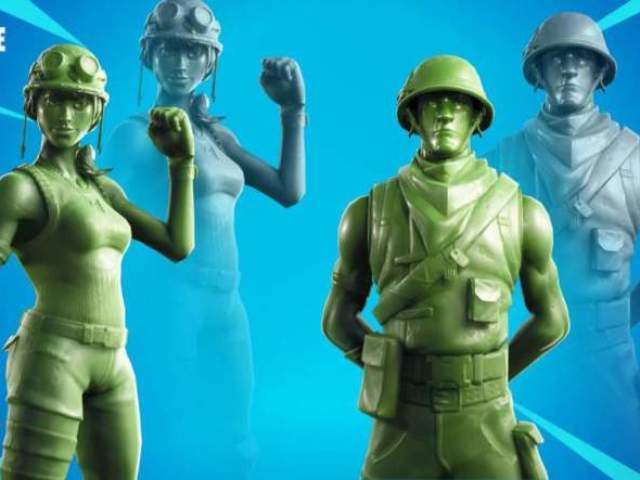 Skins de fácil camuflagem