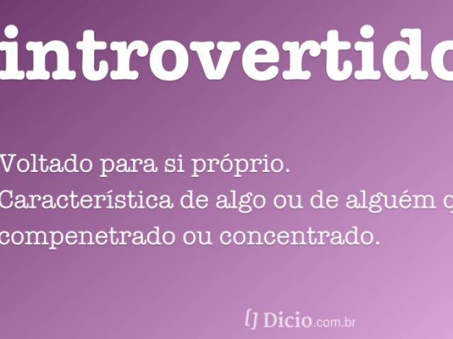 Introvertido