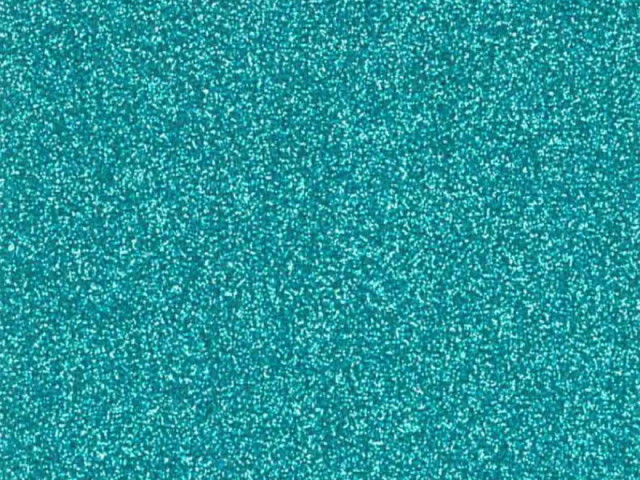 Azul turquesa com glitter