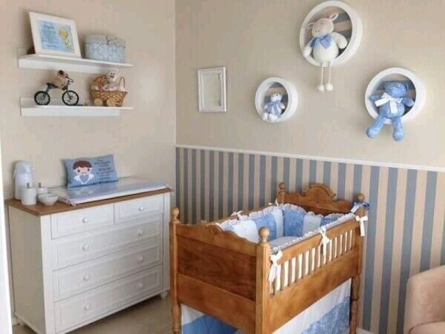 Como será o quarto do seu filho?