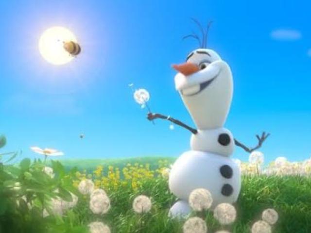No verão