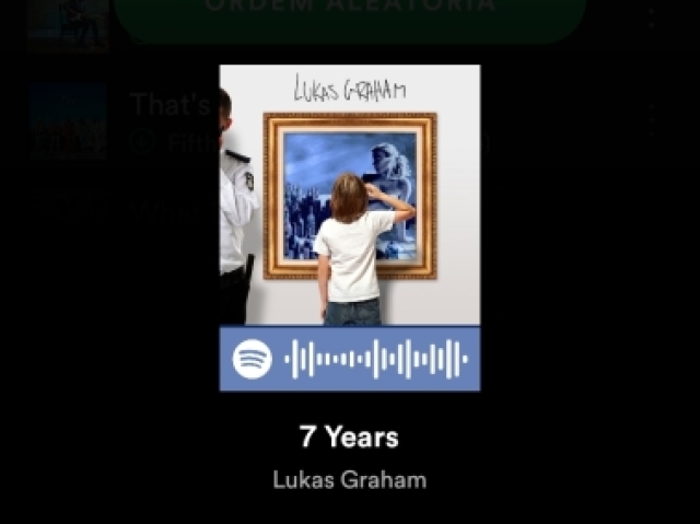 7 YEARS -Lukas Graham