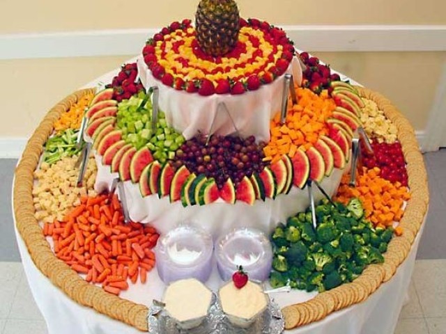 Mesa de frutas