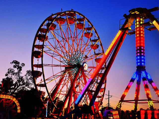 Parque de diversões!