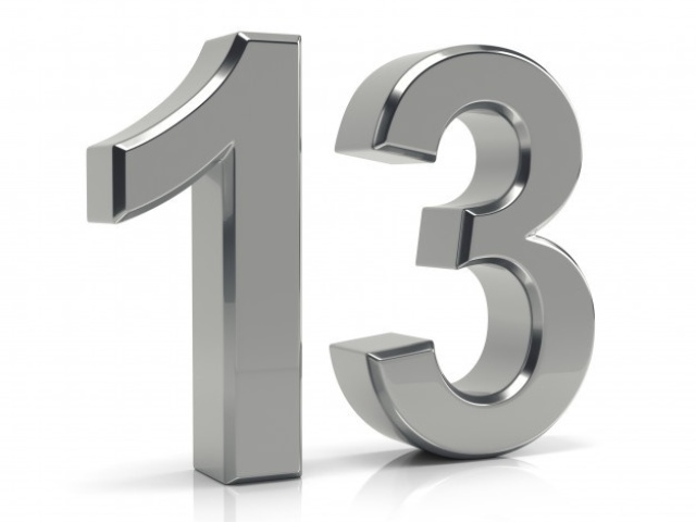 13