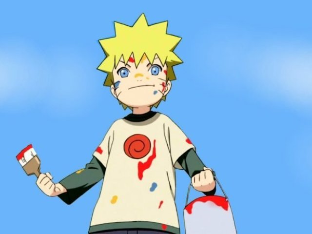 Naruto criança
