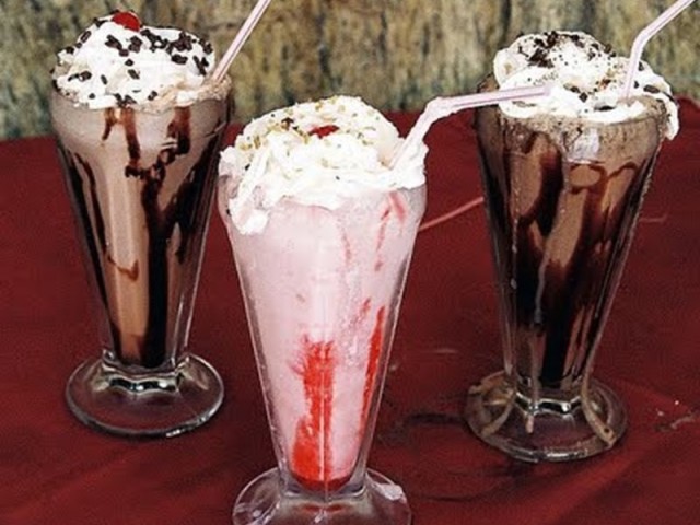 milkshake (de sua preferencia)