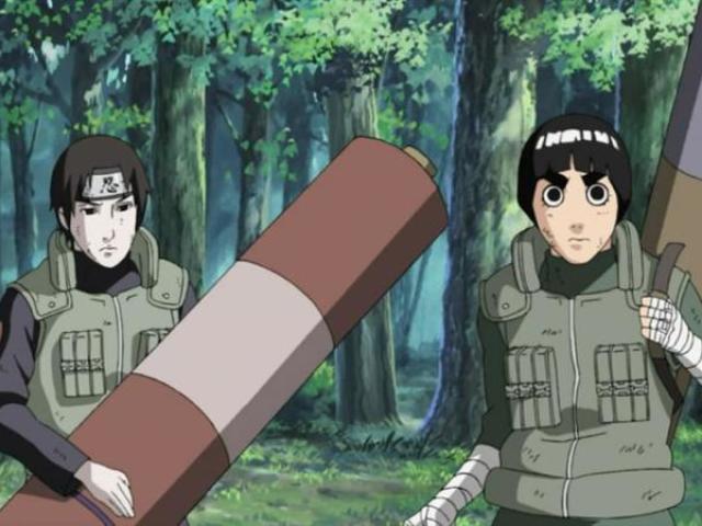 Sai e Rock Lee