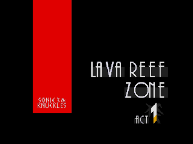 Lava reef zone