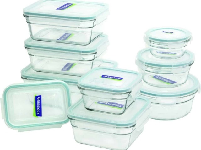 Tupperware de vidro