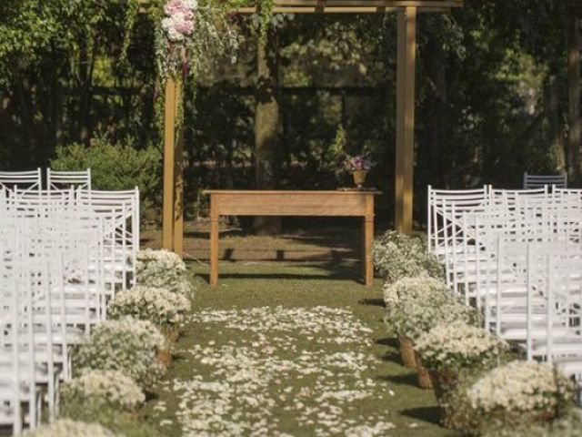 Você terá um casamento simples e maravilhoso