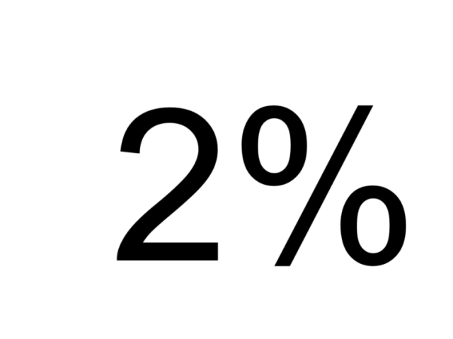 2%