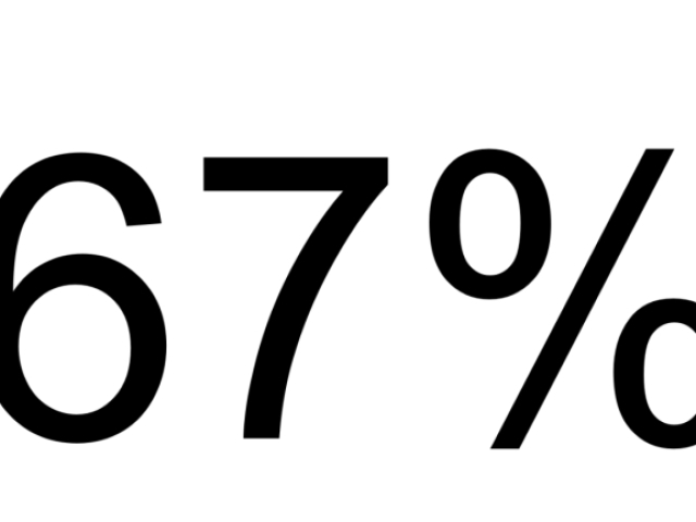 67%