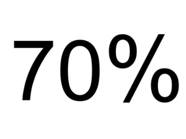 70%