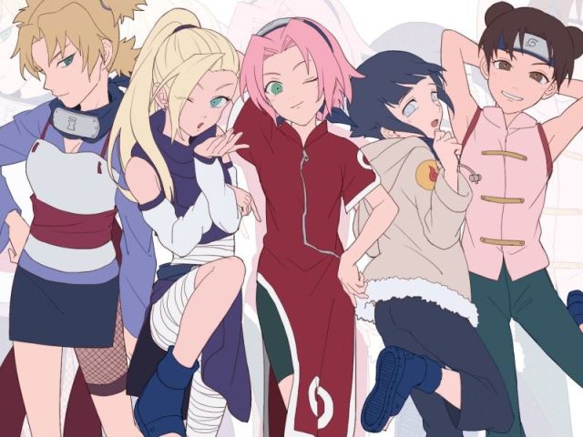 Qual das meninas você seria em Naruto? | Quizur