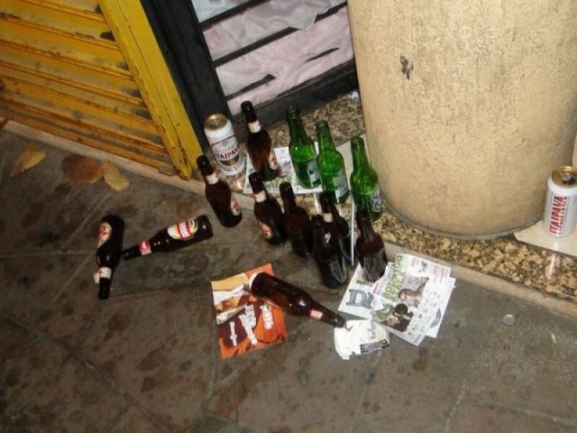 beber na rua