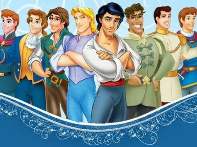 Você consegue adivinhar os nomes desses príncipes da Disney?