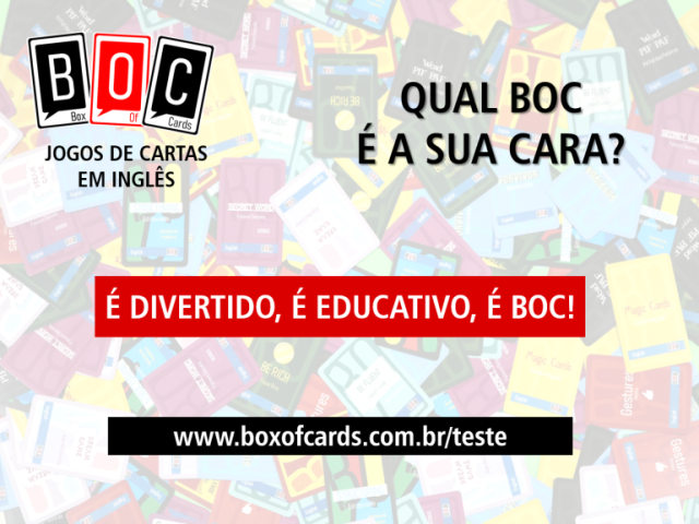 Qual BOC é a sua cara?