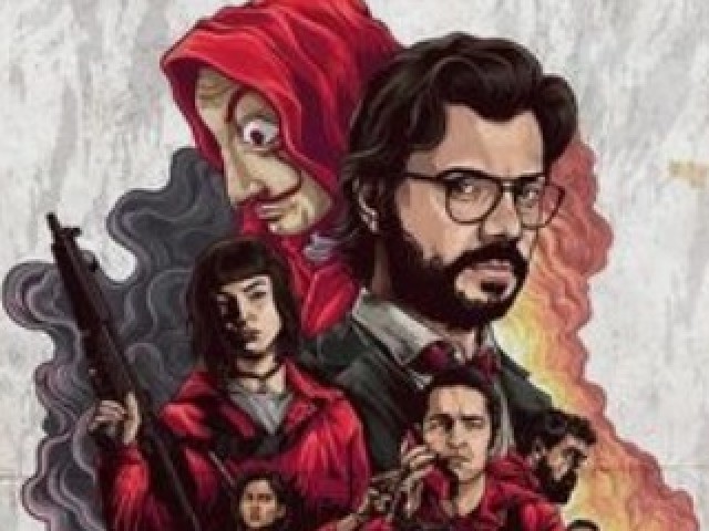 Não foi filme, foi série La Casa Papel