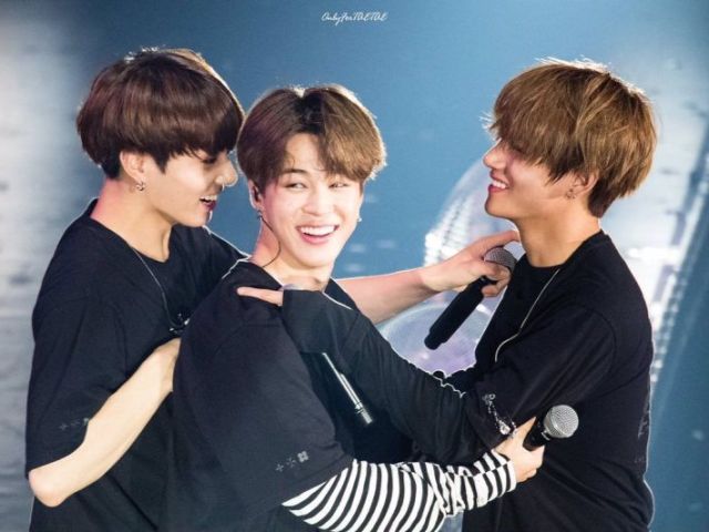 Jungkook, Jimin e Taehyung