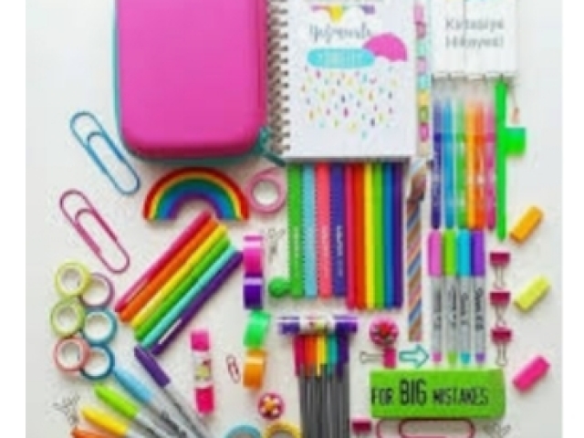 Material colorido e diversificado!