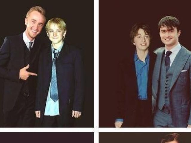 Danniel rowling(Harry)
Rafael Sarcof (Malfoy)