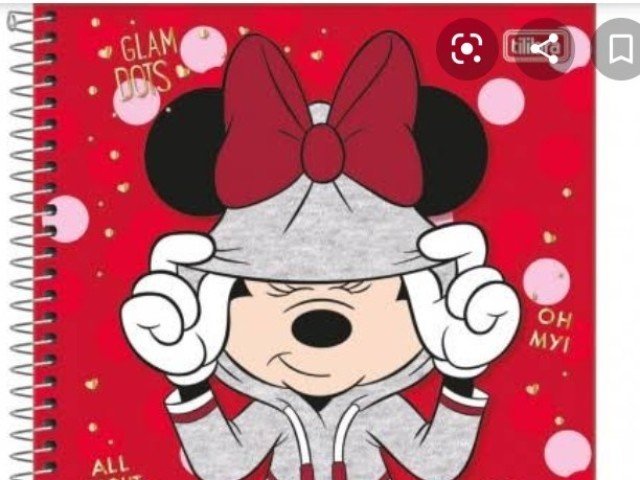 Caderno da Minnie