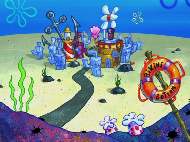 Fenda do Biquini - Bob Esponja