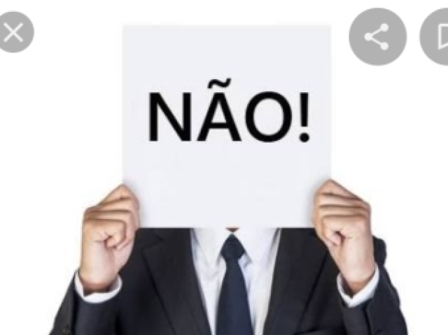 Não!